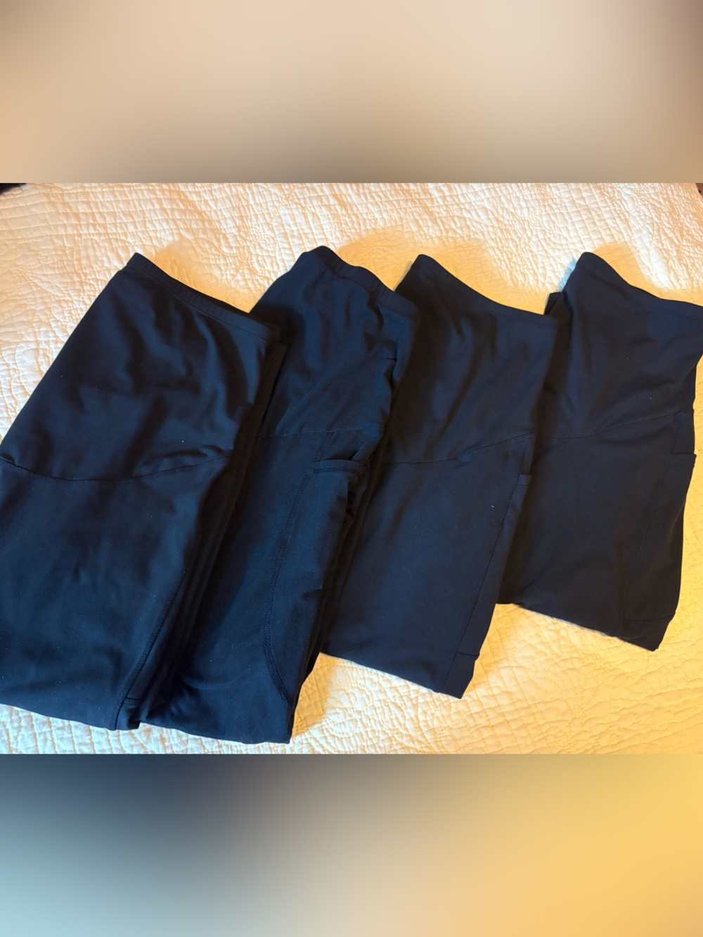 Black Maternity Women's Pants - Stretch Comfort